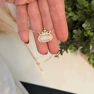 Kendra Scott Disney Elisa Princess Gold Short Pendant Necklace